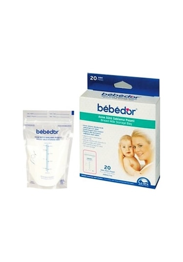 Bebedor 679 Süt Saklama Poşeti 20 Adet