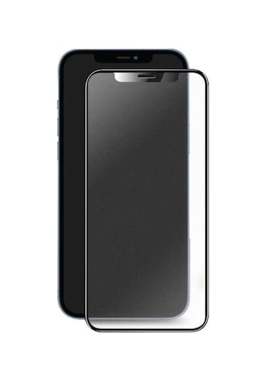 Apple Uyumlu iPhone XR 6.1 Davin Mat Seramik Ekran Koruyucu Siyah