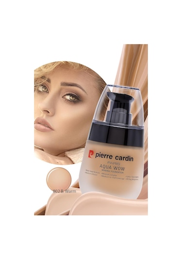 Pierre Cardin Aqua Wow Mineralli Su Bazlı Fondöten Tan Skin With