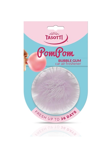 Tasotti Pom Pom (Bubble Gum) Tatlı Sakız Aromalı Ayna Altı Asma Koku