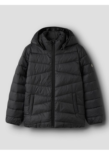 Name It Nkfmarble Unisex Çocuk Şişme Mont 13241672 Siyah