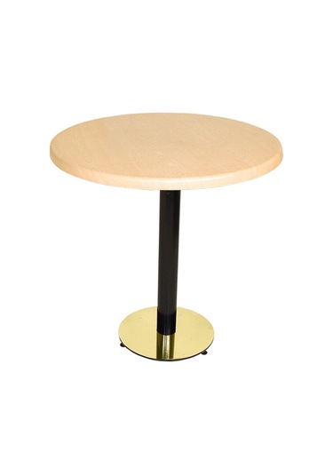 Beymobilya Karanfil Werzalit Yuvarlak Gold Masa Q80 (545562247)