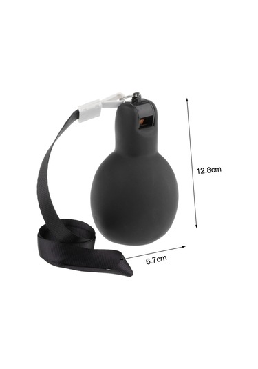 Dolıty Boyunluklu El Düdükleri Yüksek Sesle Eğitmen Siyah Siyah