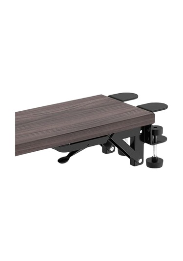 Suntek Ahşap Bilgisayar Kol Dayanağı Bilek Mouse Pad Kahve