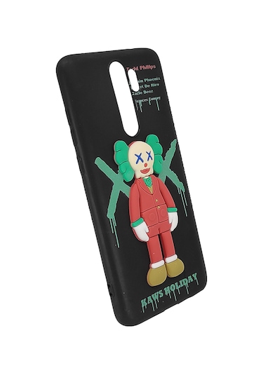 Nettech Xiaomi Redmi Note 8 Pro Uyumlu Joker Case Arka Koruma Kılıf - Siyah Siyah
