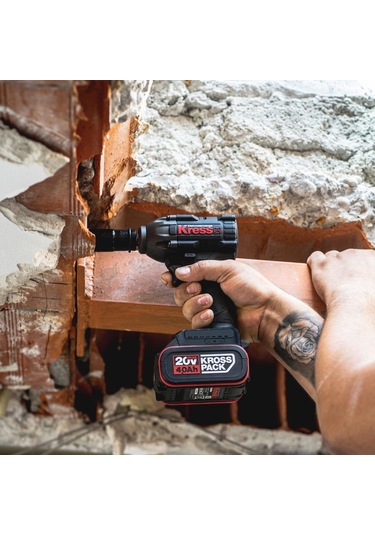 Kress KH275.91 20V 500NM Kömürsüz Profesyonel Şarjlı Somun Sıkma Makinesi