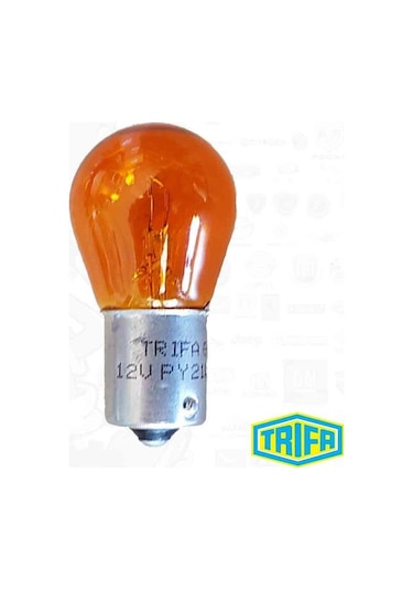 Trıfa 12v 93 Ampul 21w Turuncu Düz Tırnak Germany