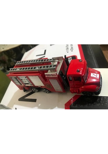 Oyuncak Metal Model İtfaiye Kamyonları 3 Lü Metal Set