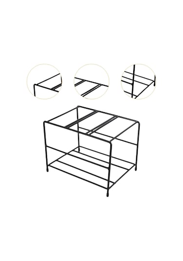 Suntek Şurup Şişesi Standı Tutucu Demir Baharat 1l