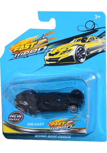 66654 Mega. Die-Cast 1:64 Yarasa Araba. +3 Yaş