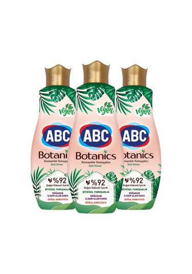 ABC Botanics Konsantre Çamaşır Yumuşatıcısı Eylül Güneşi 3 x 1440 ML