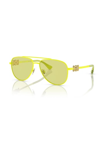 Versace Vk 2002 14942 52 Çocuk Sarı Damla Güneş Gözlüğü