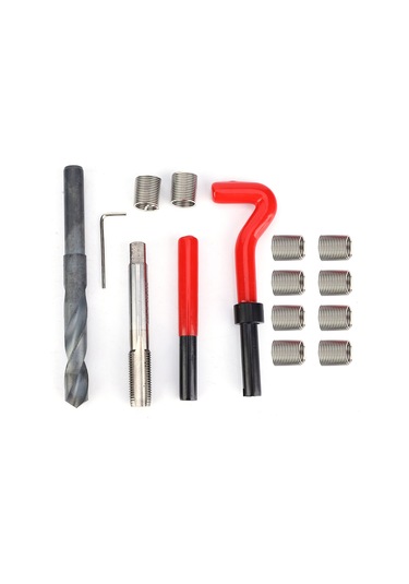 Maiyame Paslanmaz Çelik M14x1.5 Diş Açma Ve Tamir Seti - 15 Parça Profesyonel Takım 112 Karakter