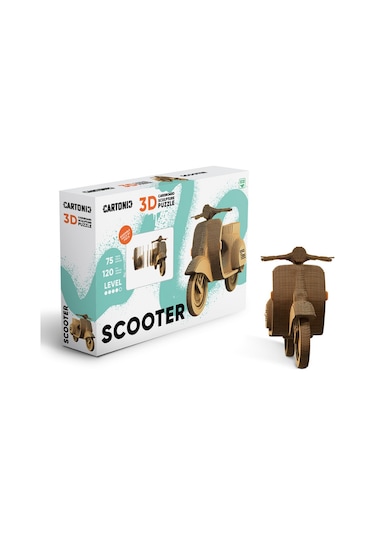 Cartonic 3d Puzzle - Scooter