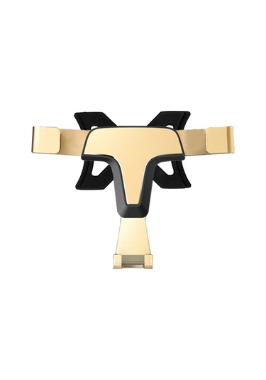 Cbtx Audi Q2l İçin T-şekilli Yerçekimi Bağlantı Montajlı Araç Cep Telefonu Standı - Altın