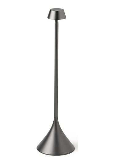 Lexon Steli Shade Led Masa Lambası Metalik Gri