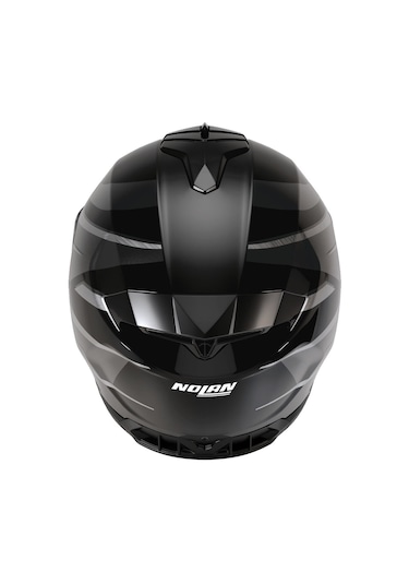 Nolan N80.8 Fervo 356 Kapalı Kask Siyah Gri