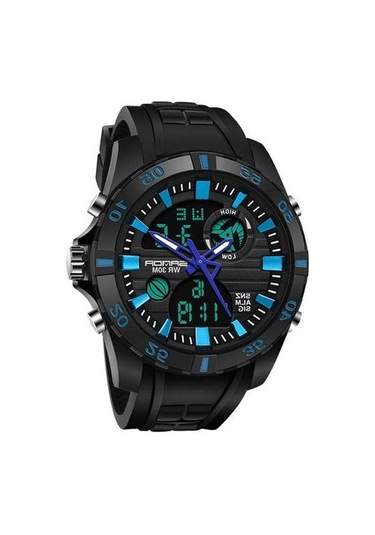 Novahub Sanda 791 İzle Orijinal Moda Spor İşlevli Elektronik İzle Popüler Erkekler Aydınlık Bilek İzle Mavi Çok Renkli, Moda Tasarımı Çok Renkli