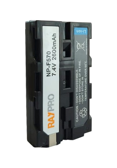 Sony Hvr Hd1000E Hxr Mc1500 Mc2000 Mc2500 Için Np F570 Batarya
