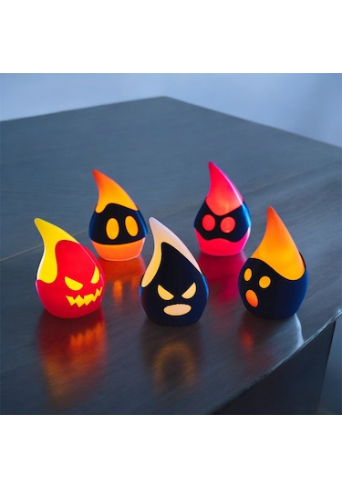 Cadılar Bayramı Sevimli Alevler Halloween 1 Adet