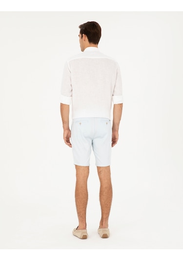 Pierre Cardin Erkek Mavi Şort / Bermuda 50284277-vr036 Mavi
