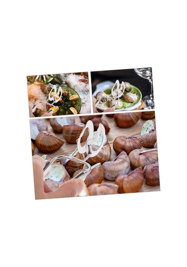 Adet Deniz Kabuğu Gıda Klipsi Salyangoz Kuyruğu Kesme Aleti Izgara Maşası Mutfak Gereçleri Salyangoz Çatalları Catering Maşası Istakoz Maşası Diğer