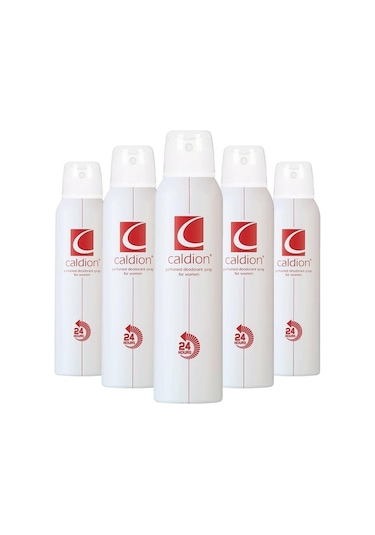 Caldion Classic Kadın Sprey Deodorant 150 ML x 5
