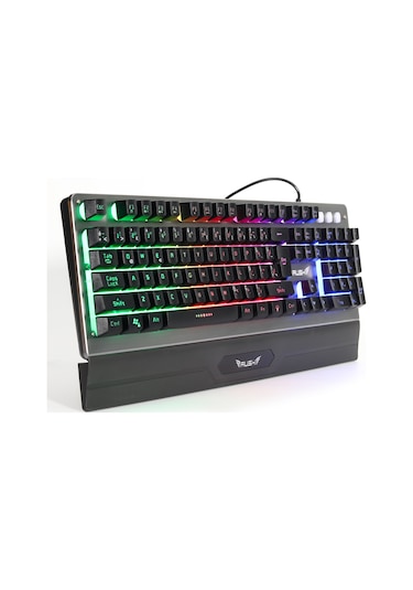 Rush RK601 Rainbow Aydınlatmalı Mekanik Hisli Gaming Oyuncu Klavye