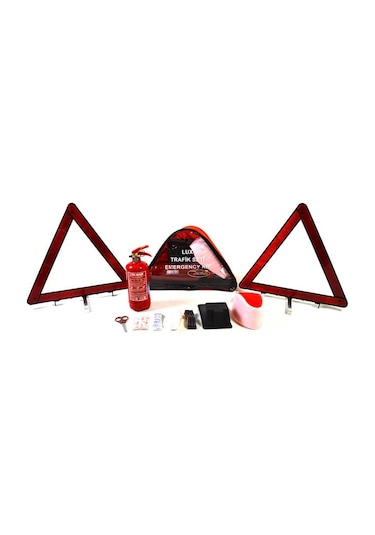 Peugeot 3008 5008 Tüvtürk Onaylı Trafik Seti İlk Yardım Seti