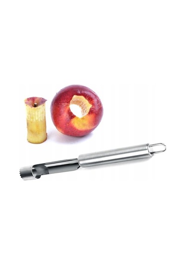 Elma Soyucu - Belirtilmemiş - 20 X 2 Cm - Paslanmaz Çelik - Pratik - Ergonomik Para Diğer