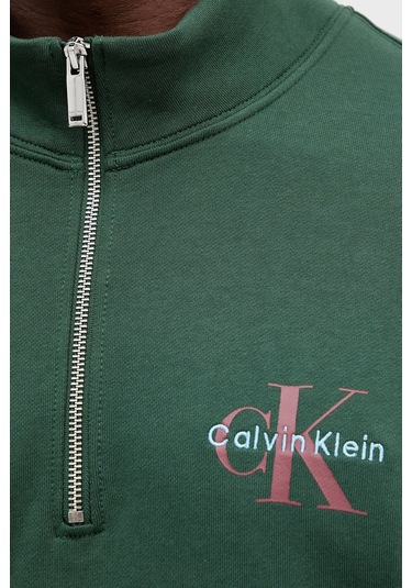Calvin Klein Erkek Kazak Lv04rd244g Llg Yeşil Yeşil