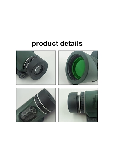 Wezone 40x60 Yeşil Dürbün - Gece Görüşlü, Telefon Bağlantılı, Tripodlu Profesyonel Teleskop