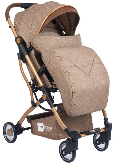 Mimma Baby Drone Kabin Bebek Arabası Gold Kahve
