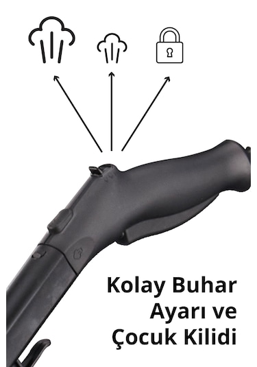 Kiwi KSC-4255 Çok Fonksiyonlu Buharlı Temizleyici