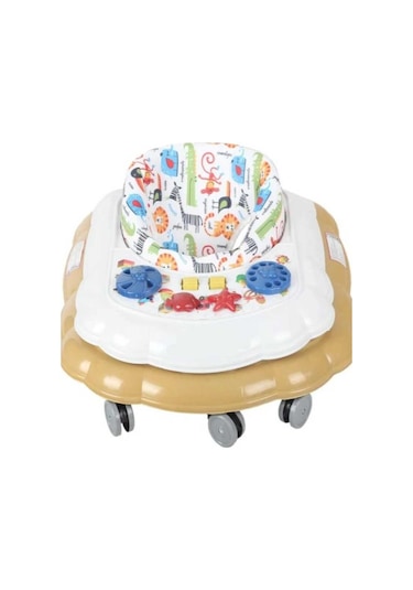 Babydoor İlk Adım Oyuncaklı Ve Kademeli 8 Tekerlekli Örümcek Bebek Yürüteci