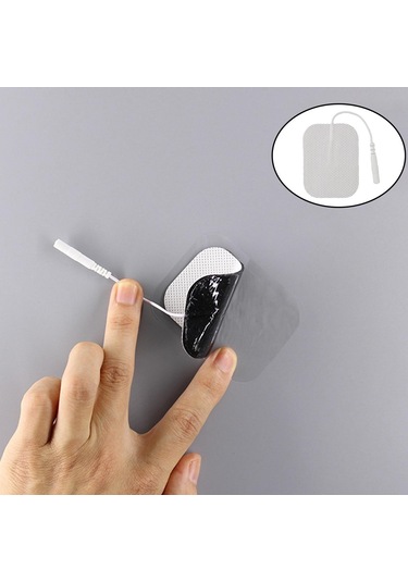 Dolıty Onlarca Birim Elektrot Pedleri 4-cm-2,5-açıklık Beyaz