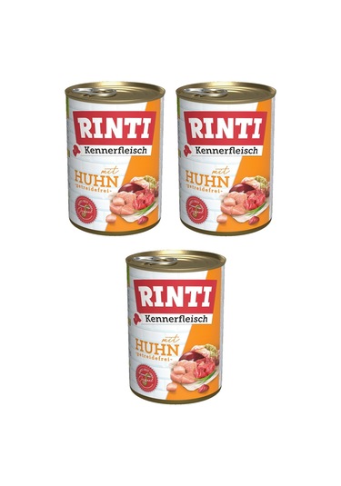 Rinti Tavuklu Gurme Köpek Konservesi 400 G X 3 Adet