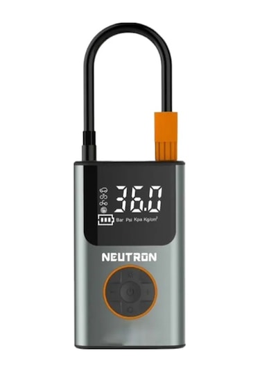 Neutron Taşınabilir Şarjlı Kompresör Lastik Hava Pompası