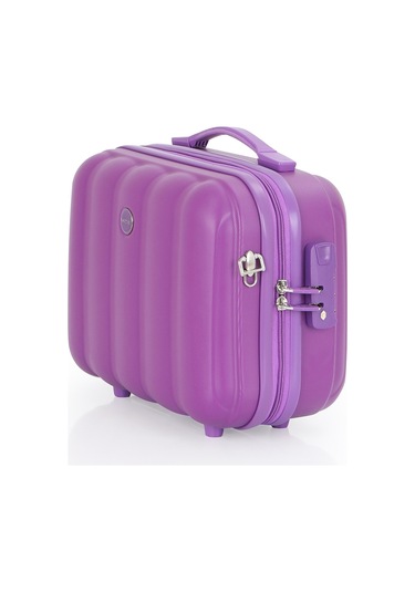 Mçs Polipropilen 2li Valiz Seti Kabin & Makyaj V305 S21yy1000073-set 00014 Mor