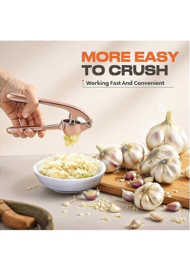 Mutfak Sarımsak Presi Paslanmaz Çelik, Birinci Sınıf Paslanmaz Ve Çok Renkli
