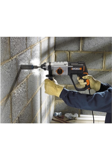 Worx WX339 800 W 2.5J Profesyonel SDS-Plus Kırıcı/Delici + 4 Adet Uç