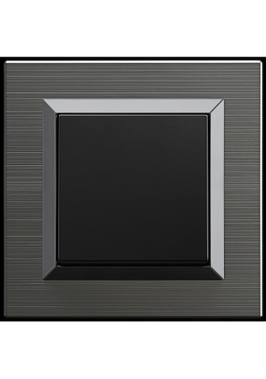 5 Adet Ovivo Quantum Manyetik Gri Anahtar + Çerçeve Dahildir