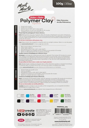 Mm Make N Bake Polimer Kil Signature 10 Parça