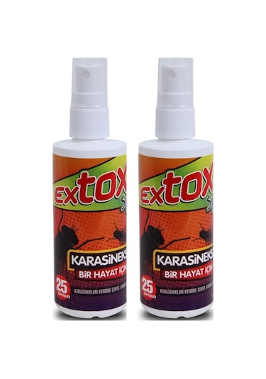 Extox Haşere Öldürücü Sprey 2 x 100 ML