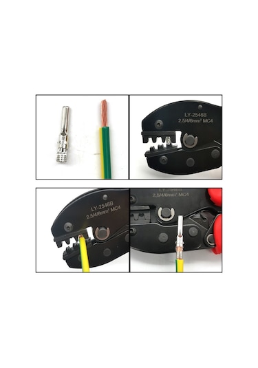 Sones Fotovoltaik Konnektör Sıkma Pensesi Güneş Paneli Kurulum Araçları, Model: 7 İnç Kelepçe