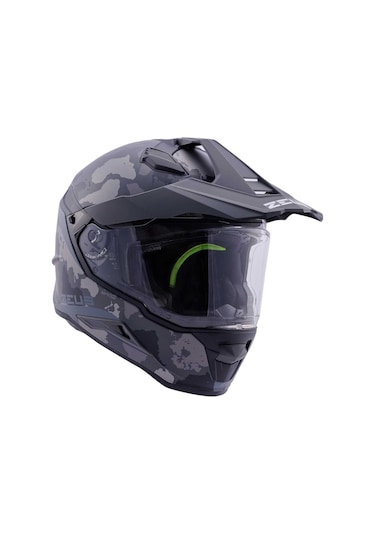Agv Zeus Zs-913 Bf6 Motosiklet Kaskı Gümüş - Siyah