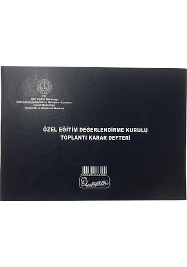 Lets Kocaoluk Özel Eğitim Değerlendirme Kurulu Toplantı Karar Defteri