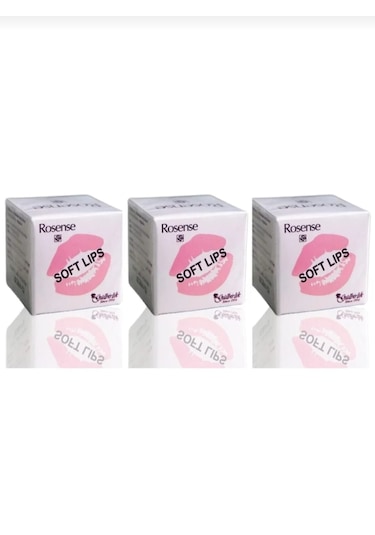 Rosense Dudak Vazelini 5 Ml 3'lü Ürün
