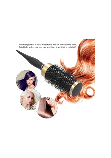Yifomall Termal Yuvarlak Saç Fırçası - Hacim Ve Parlaklık İçin İdeal, Saç Şekillendirme Ve Fön İşlemlerinde Kullanım Kolaylığı