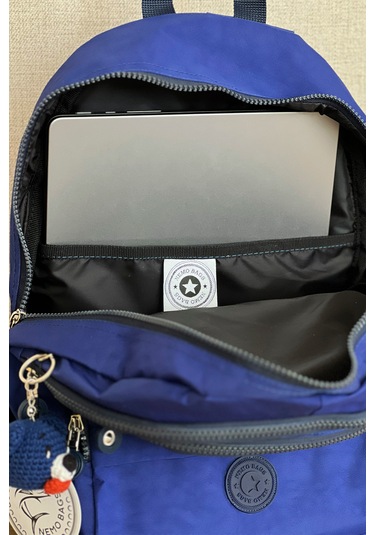 Nemo Group Saks Mavisi Okul Seyahat Sırt Spor Çantası